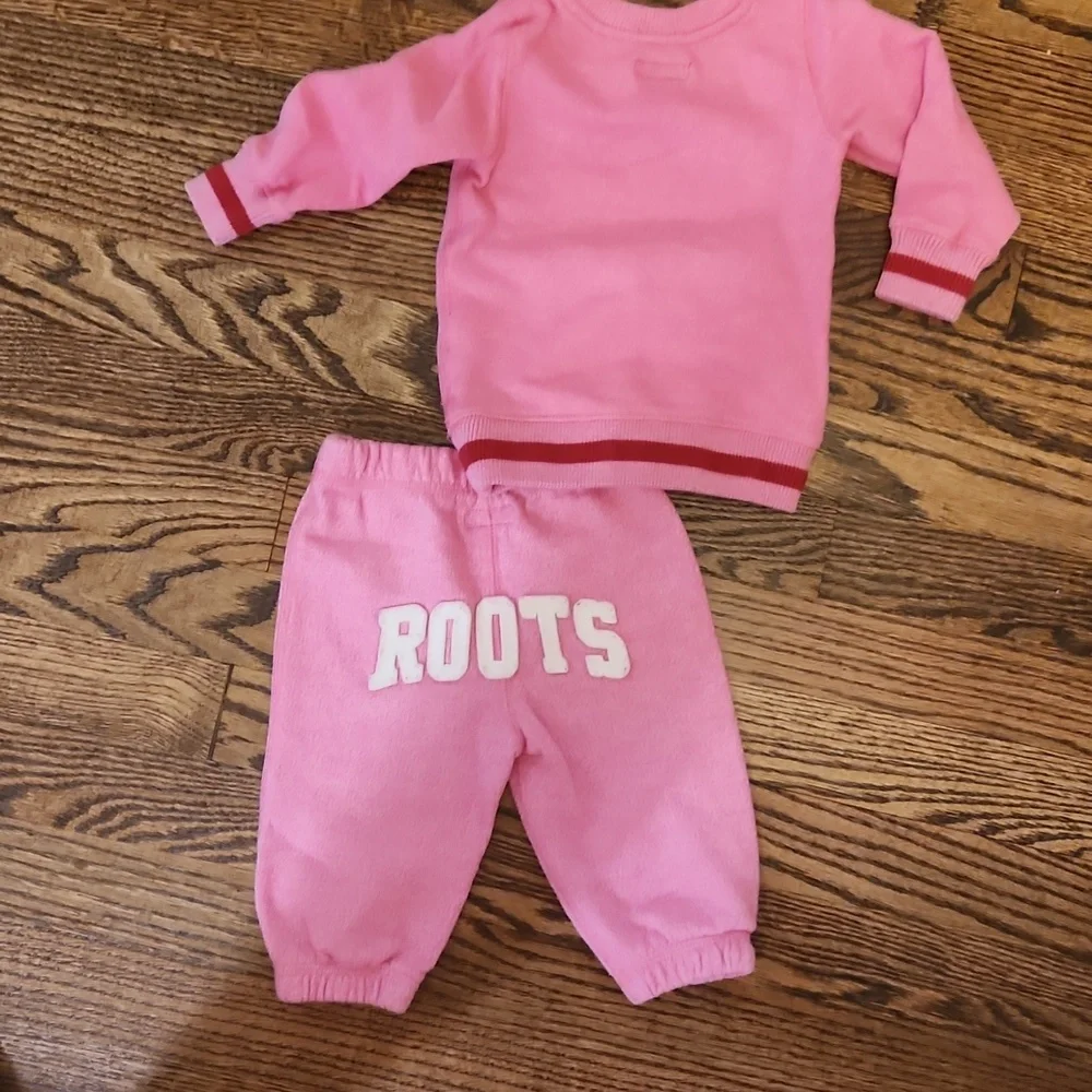 Roots Pink Kids Matching Set